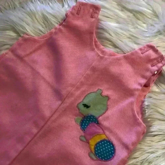 VTG Magic Years Romper Pink Caterpillar Size 2+ - Picture 1 of 7